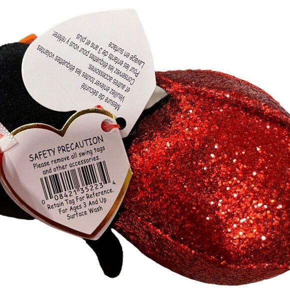Ty Beanie Boos Gale the Penguin 2019 Christmas Plastic Key Clip Plush Clip On Pl - Picture 6 of 10
